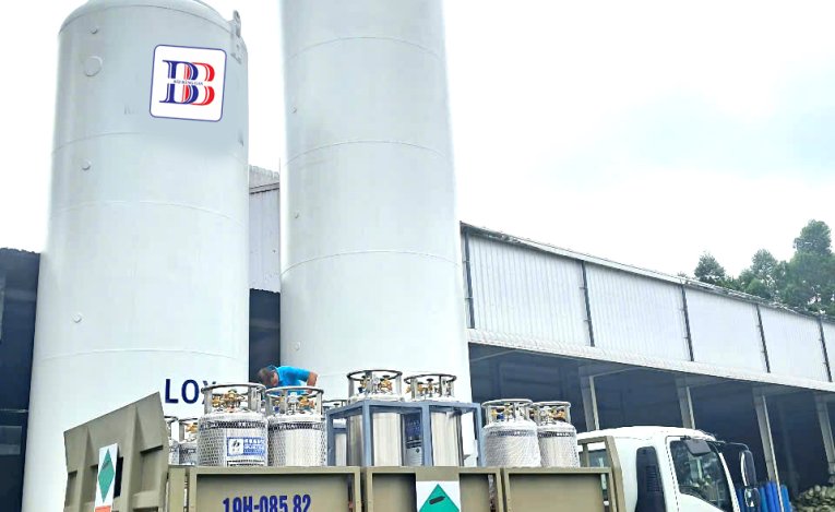 Lắp đặt hệ thống bồn chứa CO2